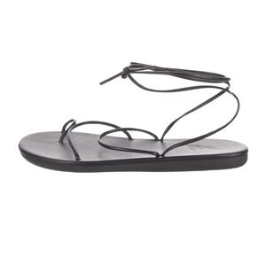Ancient Greek Sandals Black Diakopes Comfort Sandals